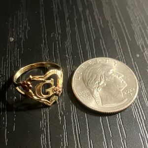 Gold 10k girl ring